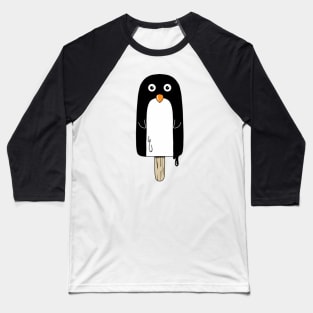 Penguin ice scream Baseball T-Shirt